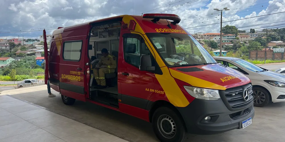 Homem de 66 anos sofreu uma queda enquanto trabalhava