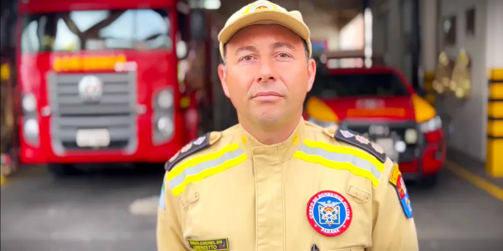 Rafael Lorenzetto, comandante do 2º Grupamento de Ponta Grossa