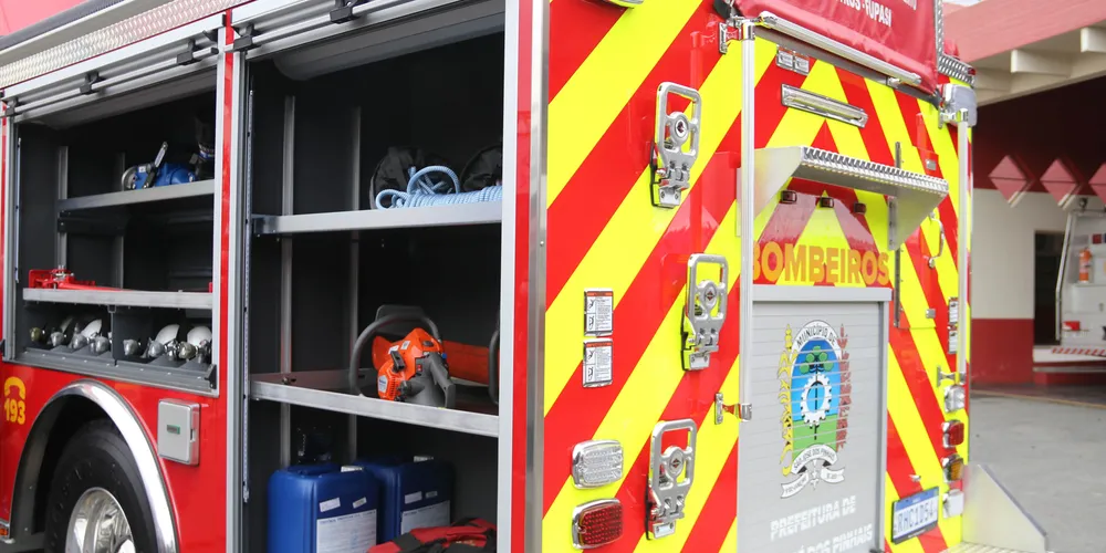 Corpo de Bombeiros precisou ser acionado