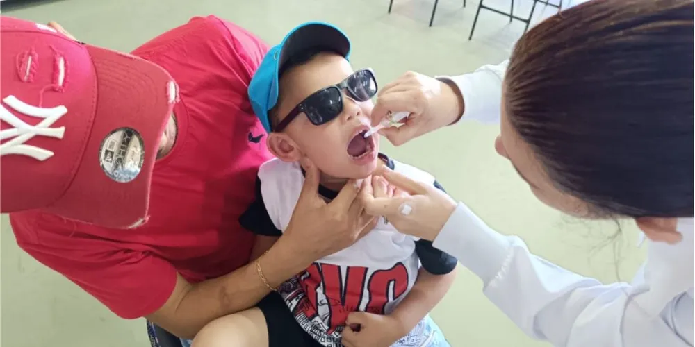 ‘Dia D’ contra a pólio terá 15 pontos de vacinação em Ponta Grossa