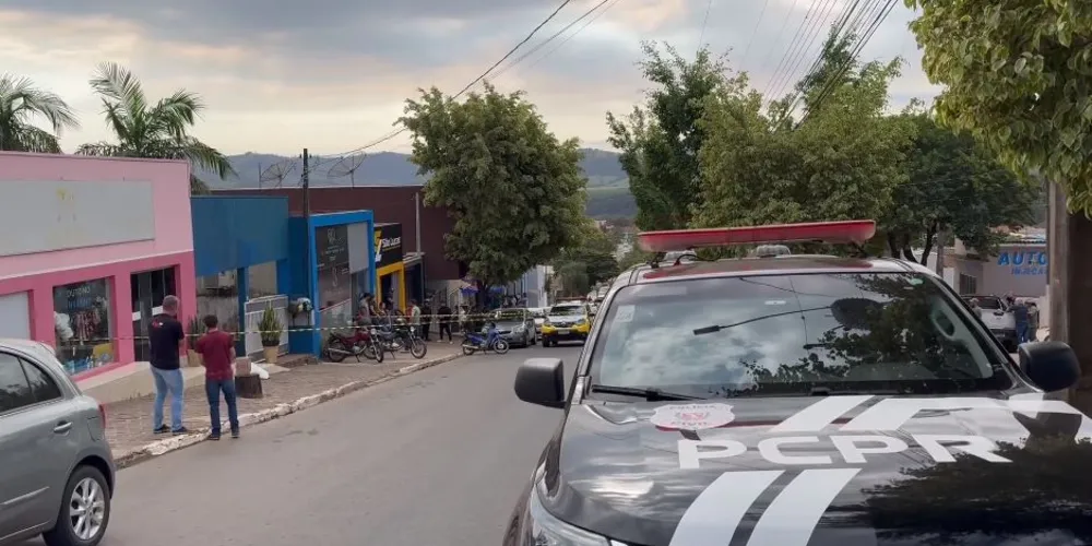 Crime aconteceu na avenida Paraná, em Cândido de Abreu