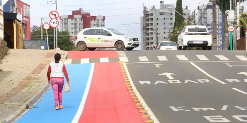 Ciclovia do Jardim Carvalho recebeu melhorias recentemente