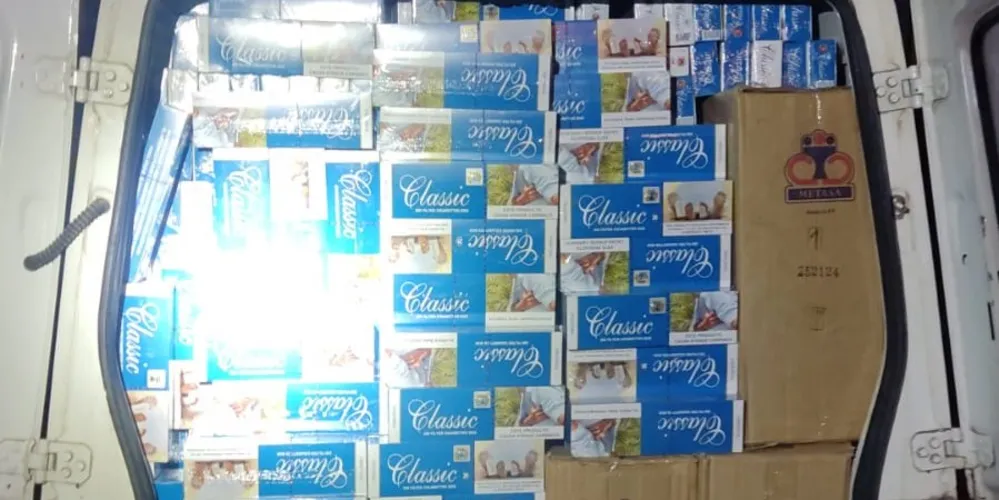 Carro e a carga foram encaminhados para a Receita Federal