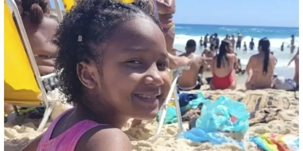 Corpo de Sophia Ângelo Veloso da Silva, de 11 anos, foi achado em uma caçamba de lixo