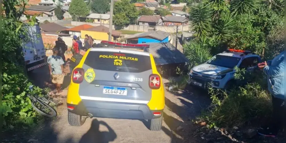 Equipes da Polícia Militar foram acionadas para a ocorrência