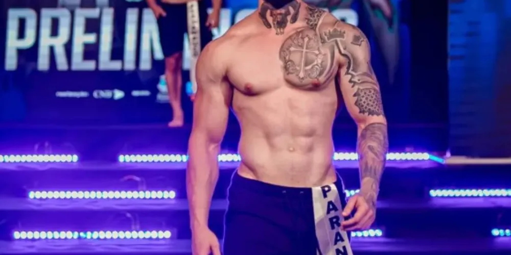 Arthur é o atual Mister Paraná