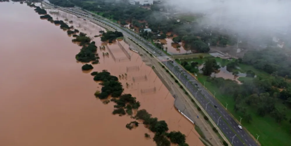 A tendência do nível das águas de Guaíba é que comece a baixar gradativamente