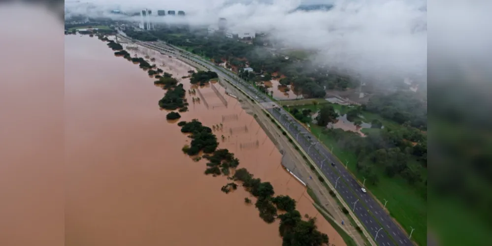 A tendência do nível das águas de Guaíba é que comece a baixar gradativamente