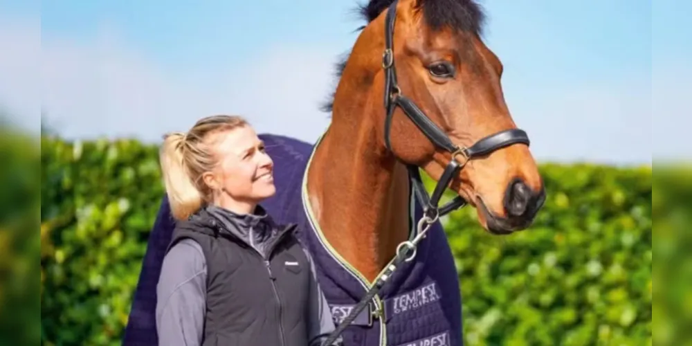 Georgie Campbell morreu neste domingo após acidente com cavalo