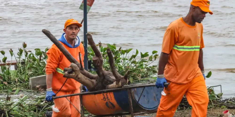 Nível do Rio vem sendo monitorado em tempo real