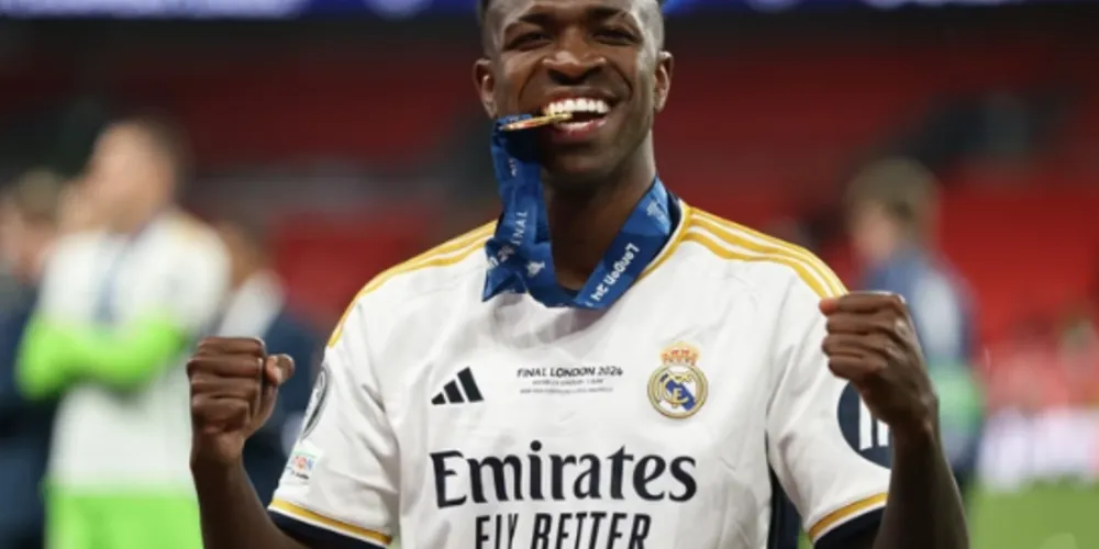 Vini Jr. se tornou o primeiro brasileiro a marcar em duas finais de Champions