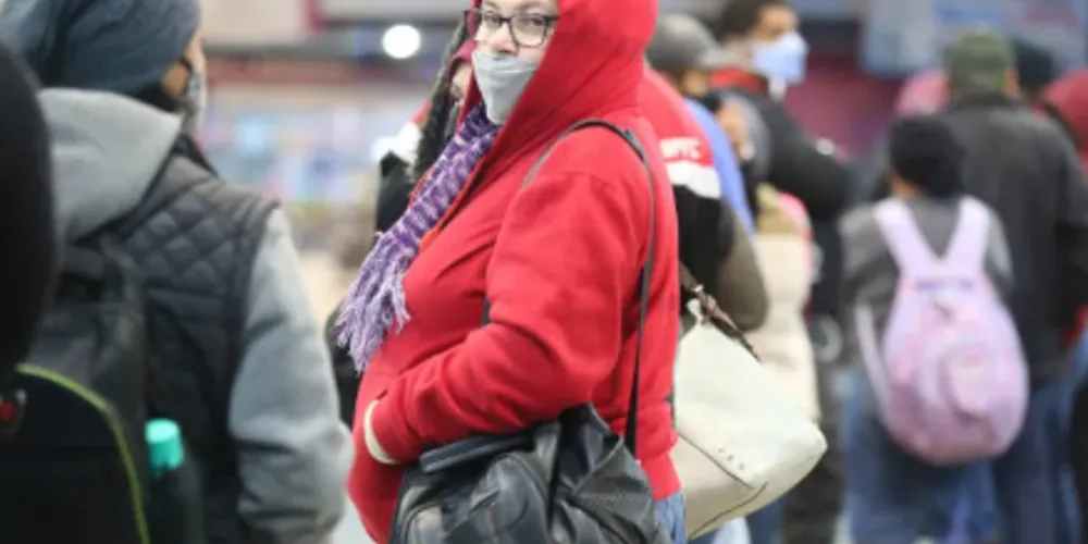 Temperatura mínima é de 4°C