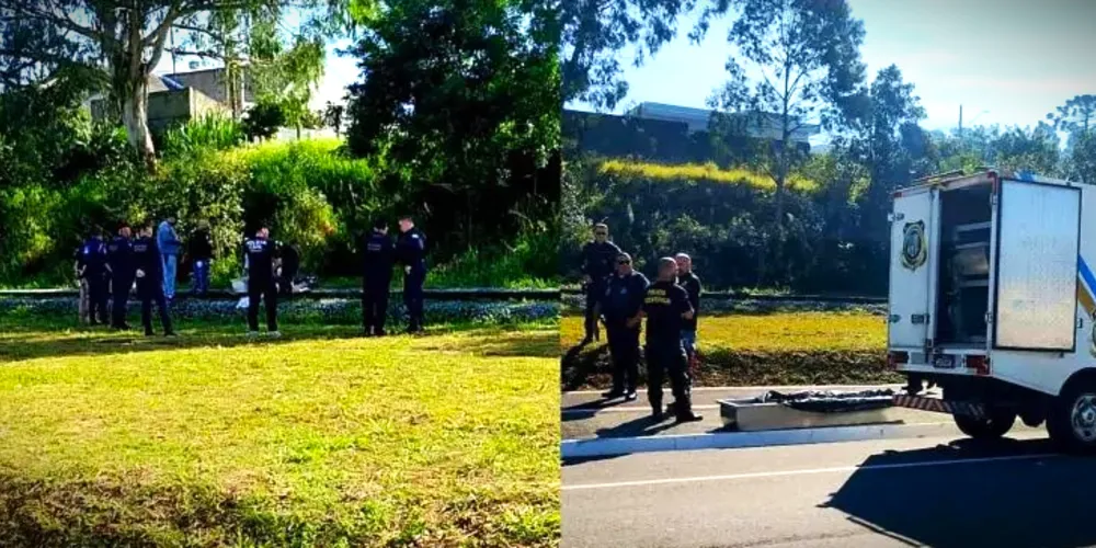 Corpo foi encaminhado ao Instituto Médico Legal de Ponta Grossa