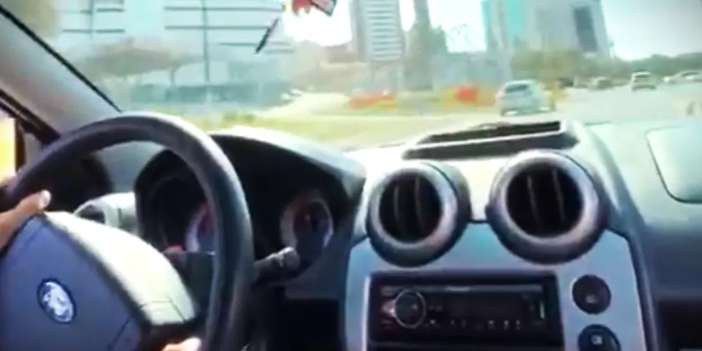 Condutor percorre ruas como Silva Jardim e Jacob Holzmann