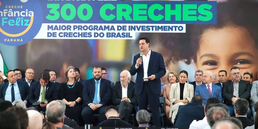 Anúncio foi realizado pelo governador Ratinho Junior