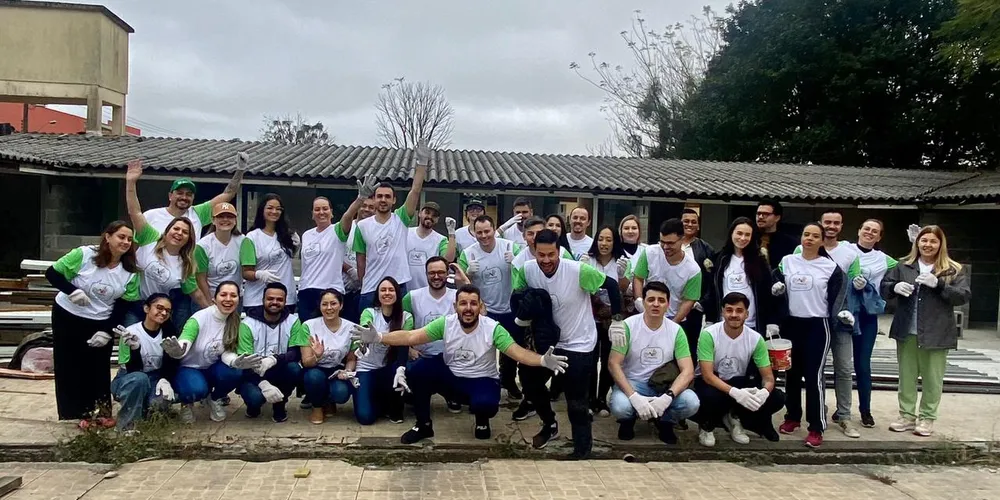 Cada agência do Sicredi e setor da sede regional escolheu e um projeto comunitário para entender as maiores necessidades e realizar o movimento de voluntariado