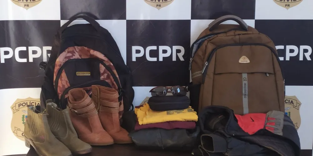 Itens furtados foram devolvidos às vítimas