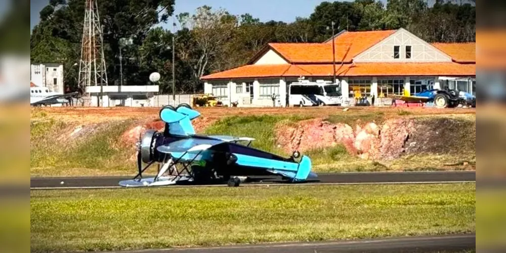 Aeronave estaria em exposição durante evento da Prefeitura Municipal