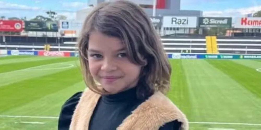 Geovana dos Santos Wilczeski, de 10 anos