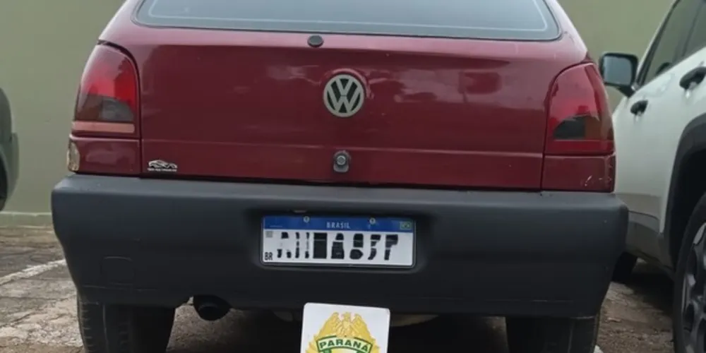 Veículo Gol estava na rua Vacilo Hyeda