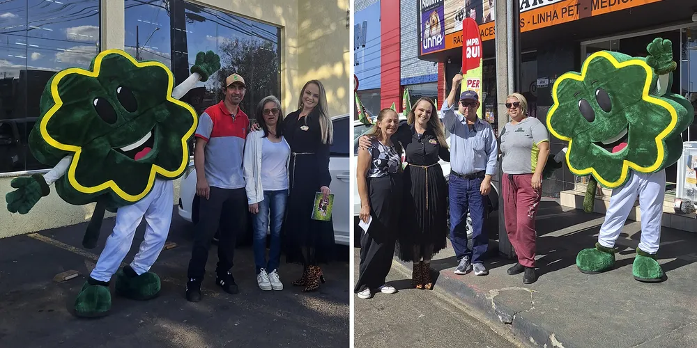 Prêmios principais foram para moradores de cinco cidades dos Campos Gerais