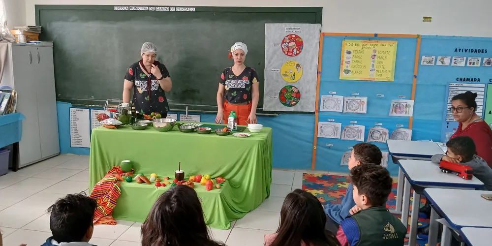 Veja como foi a entrevista dos alunos com as nutricionistas