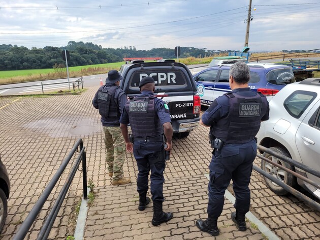 Indivíduo foi capturado com apoio da Guarda Municipal de Castro