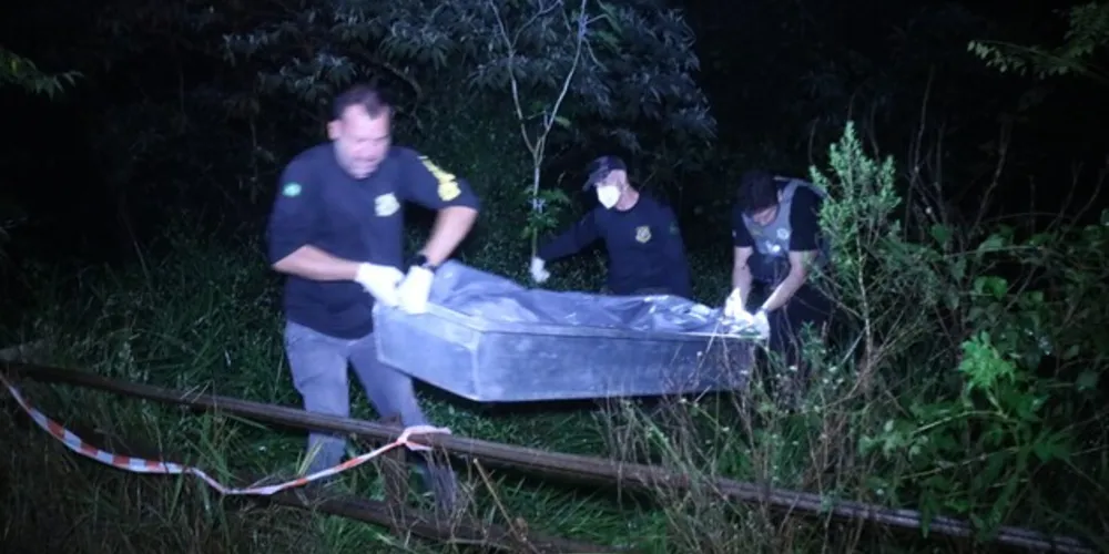 Cadáver foi levado para o IML de Ponta Grossa