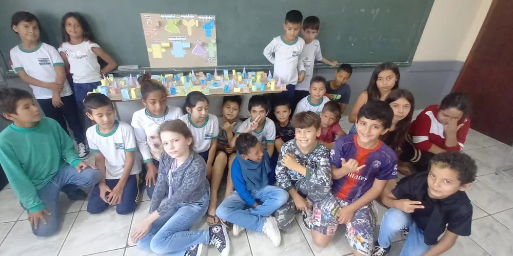 Proposta contou com diversificados momentos em sala de aula