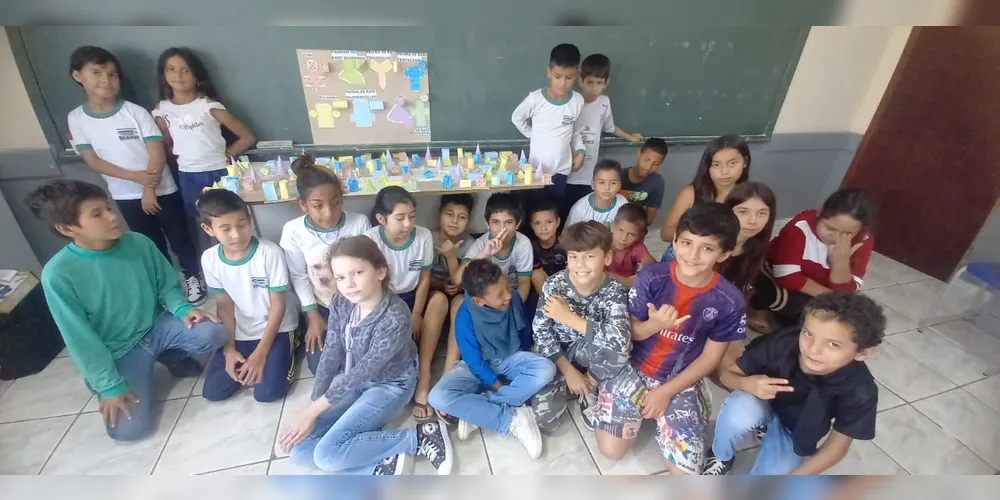 Proposta contou com diversificados momentos em sala de aula