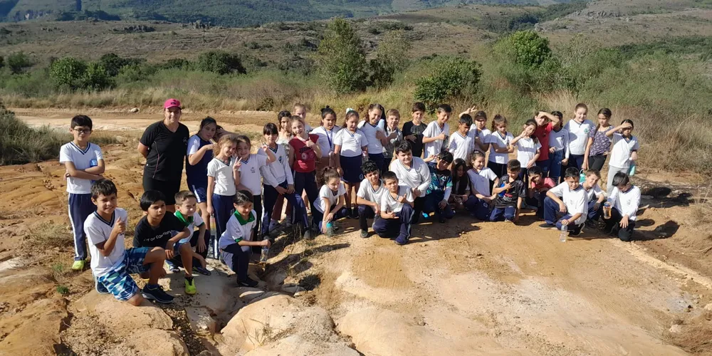 Visita ao município vizinho mostrou belezas locais e questões práticas do conteúdo