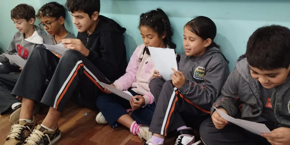 Educandos tiveram participação ativa na proposta