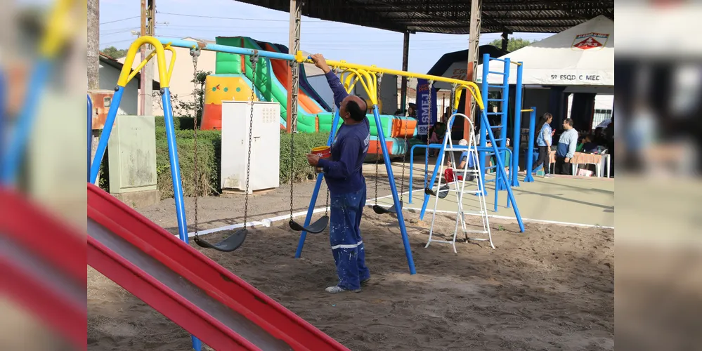 Durante o evento, a Prefeitura de Castro realiza uma série de atividades no bairro