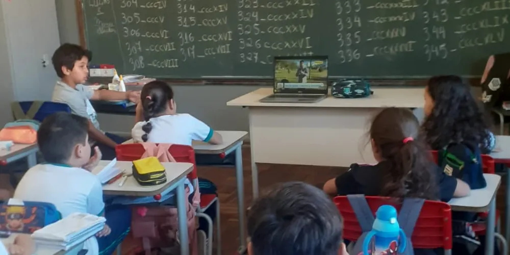 Conteúdo auxiliou que alunos fixassem ainda mais os conteúdos