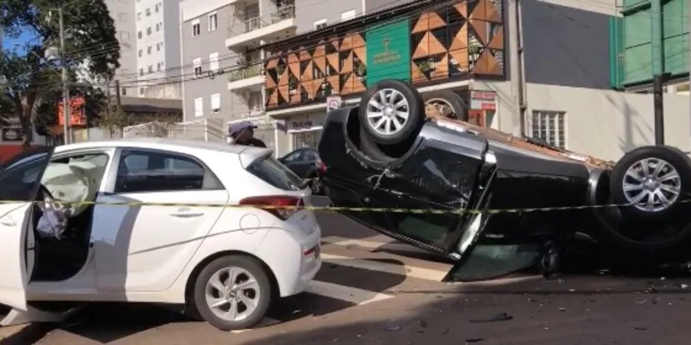 Acidente aconteceu em Cascavel