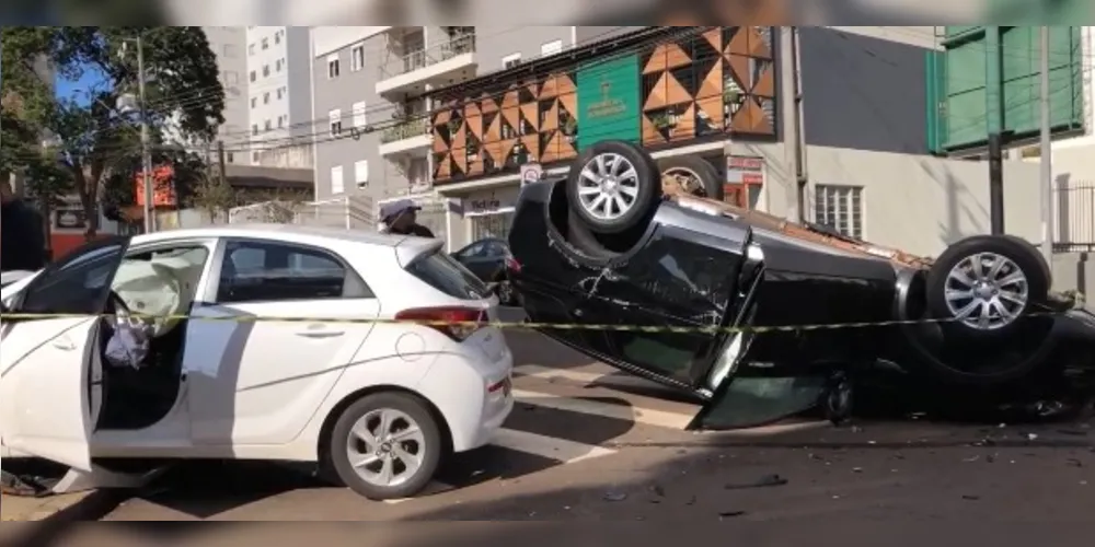 Acidente aconteceu em Cascavel