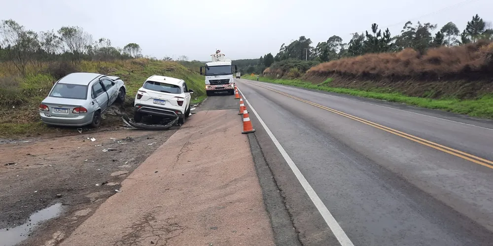 Acidente aconteceu na tarde dessa segunda-feira (15)