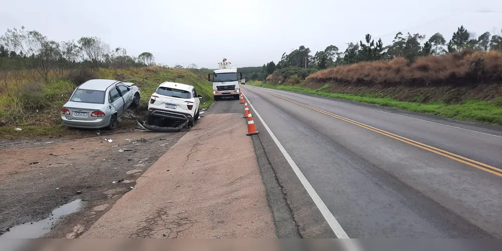 Acidente aconteceu na tarde dessa segunda-feira (15)