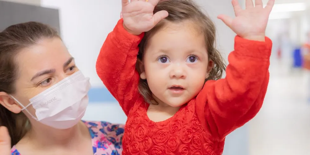 Kherollyn de Campos Souza ficou quase um ano e quatro meses no hospital