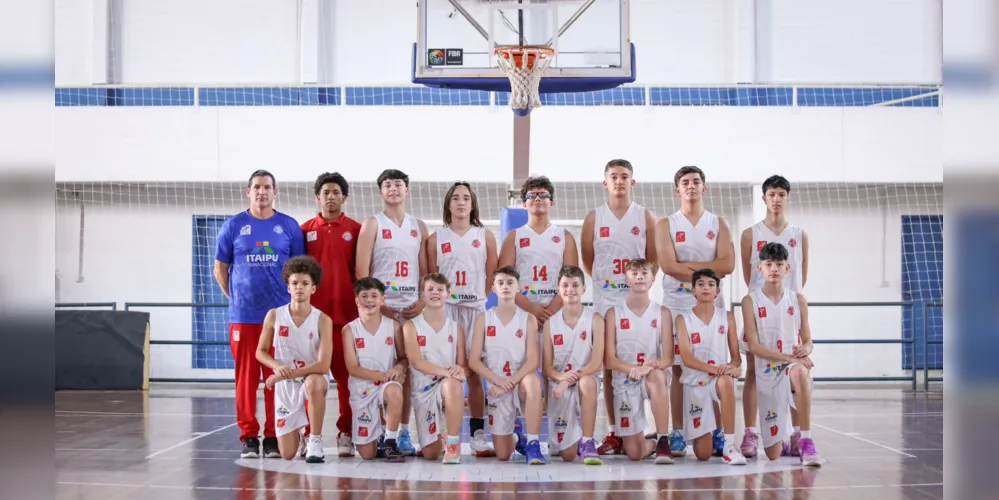 O LDPG/Ponta Grossa Basquete está nas semifinais da Chave Ouro da Taça Paraná Sub-13 Masculino