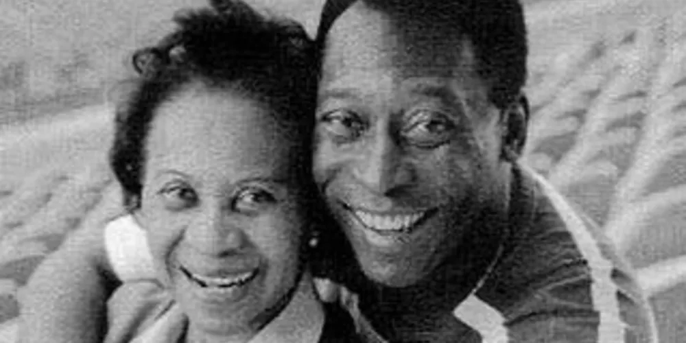 Celeste Arantes e Pelé