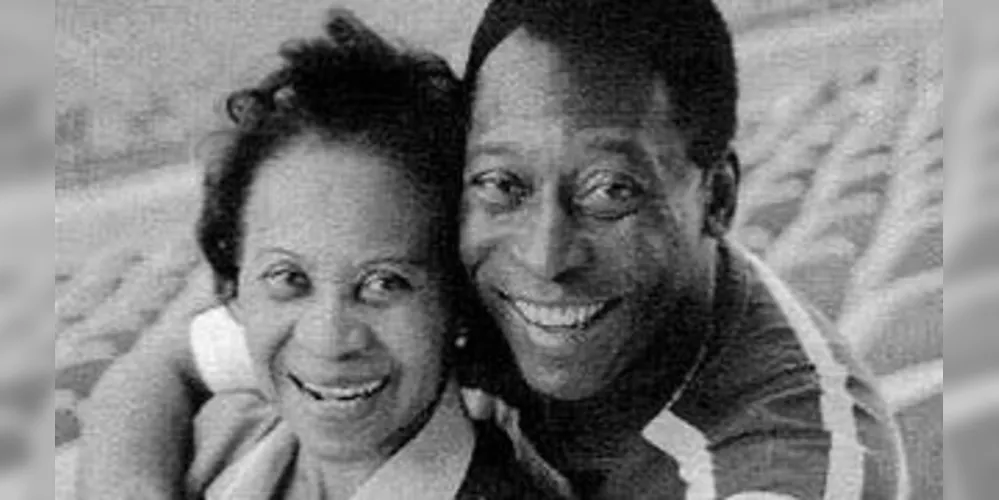 Celeste Arantes e Pelé