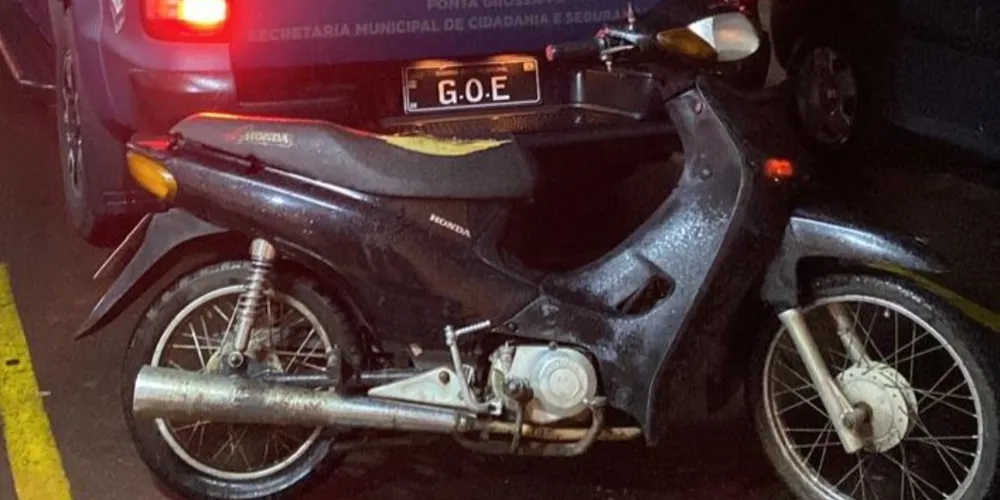 Moto foi localizada na rua Paranavaí