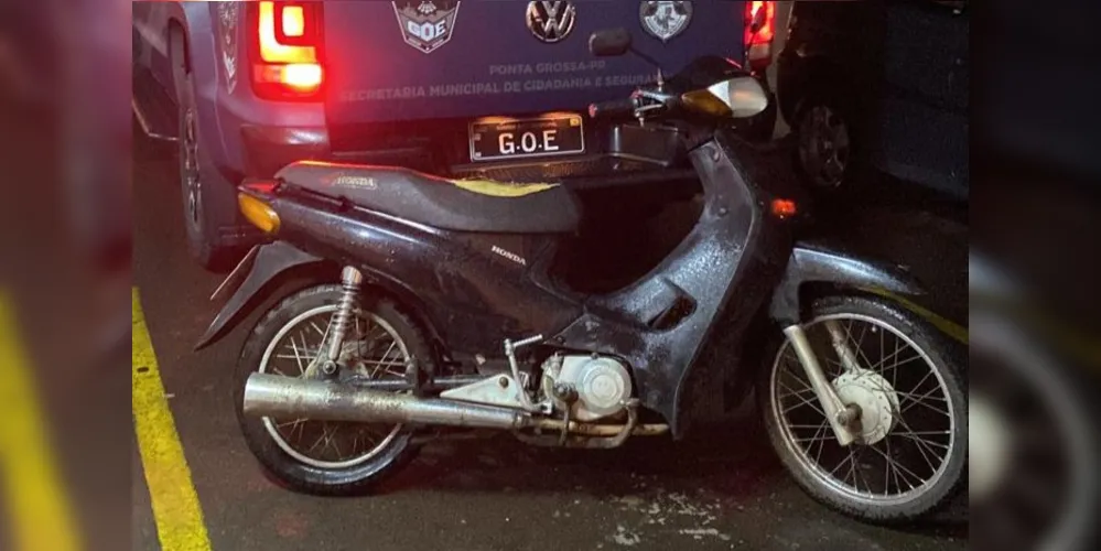 Moto foi localizada na rua Paranavaí