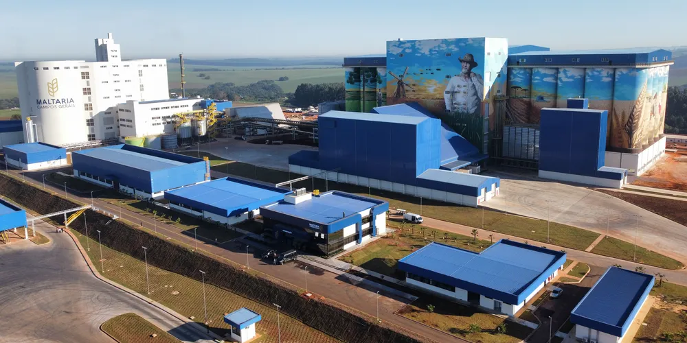 O governador Carlos Massa Ratinho Junior participou da inauguração da Maltaria Campos Gerais, localizada em Ponta Grossa