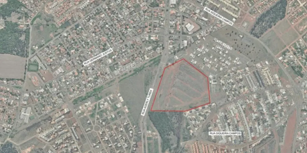 Localização do empreendimento em Ponta Grossa