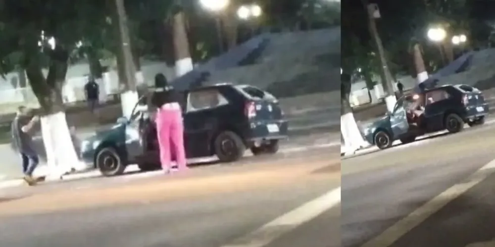 O vídeo está circulando nas redes sociais