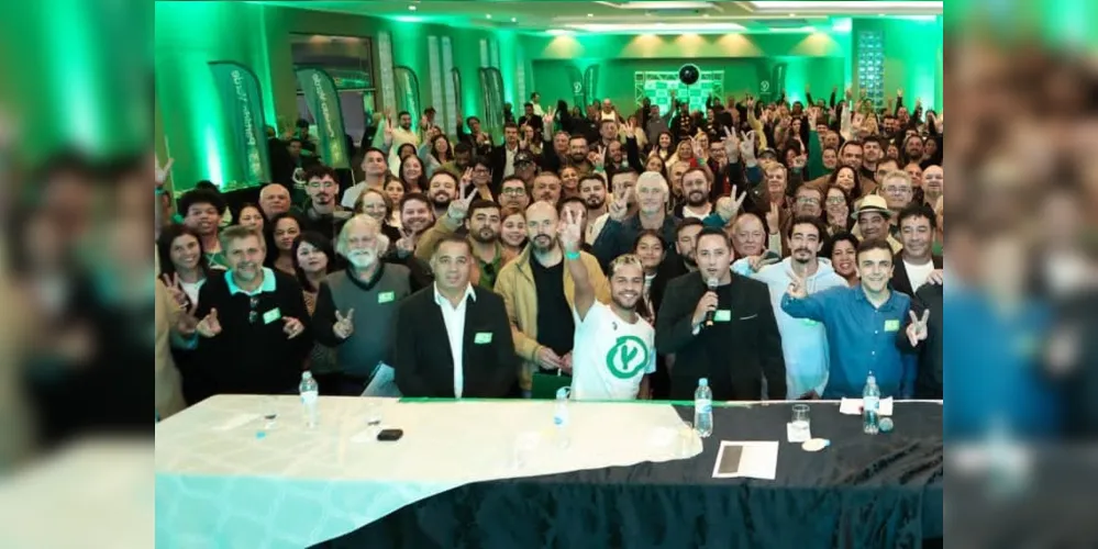 Encontro reuniu lideranças do PV de todo o Paraná