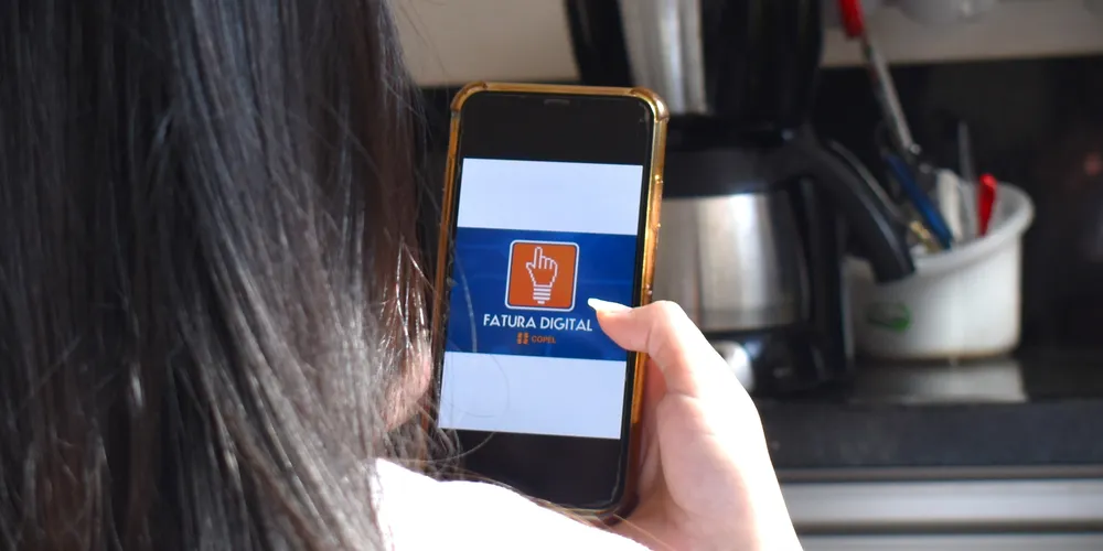 Usuários podem consultar os débitos no aplicativo da Copel