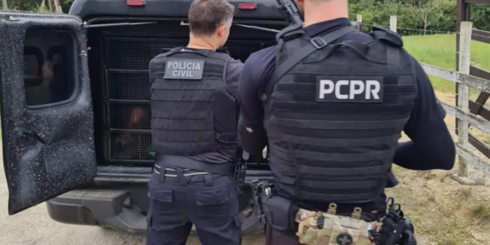 Condenado foi entregue ao Departamento de Policial Penal